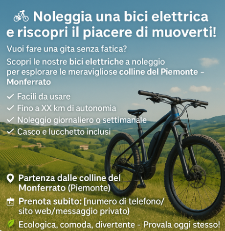 NOLEGGIO BICICLETTE